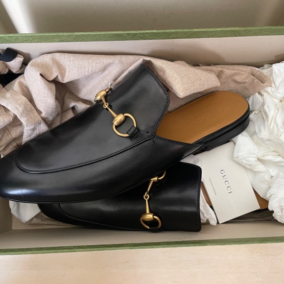 New Gucci Princetown mule slide loafer - Picture 11 of 12
